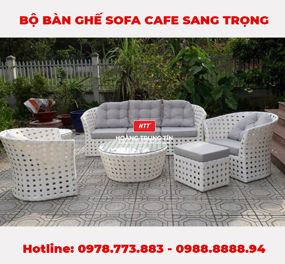 Bộ sofa Nhựa Giả Mây